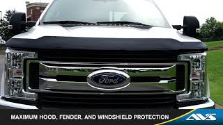 Bugflector II Hood Shield Fits Select Toyota Sequoia, Tundra [Smoke] - video thumbnail 2