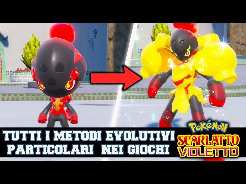 TUTTI i metodi EVOUTIVI particolari in Pokémon Scarlatto e Violetto