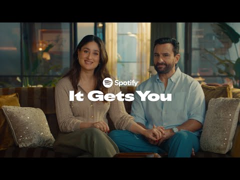 Spotify's 'It Gets You' campaign.
