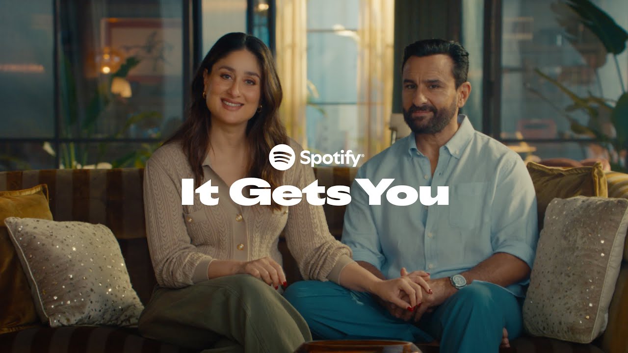 Spotify's 'It Gets You' campaign.