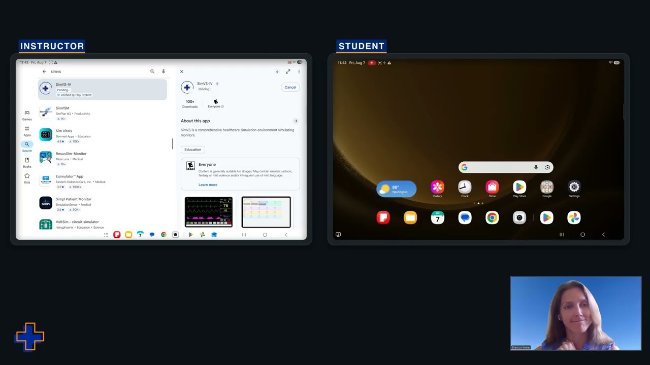 SimVS First Steps: Unboxing, Tablet Setup & Connection