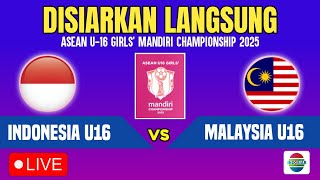 Download lagu 🔴DISIARKAN MALAM INI ! LIVE INDOSIAR TIMNAS PUTRI INDONESIA U16 VS MALAYSIA PIALA AFF PUTRI U16 2025 mp3