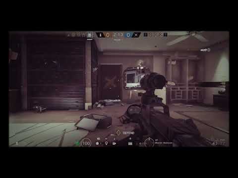 EZ P90 ALL HEADSHOT 1v5 ACE! R6S