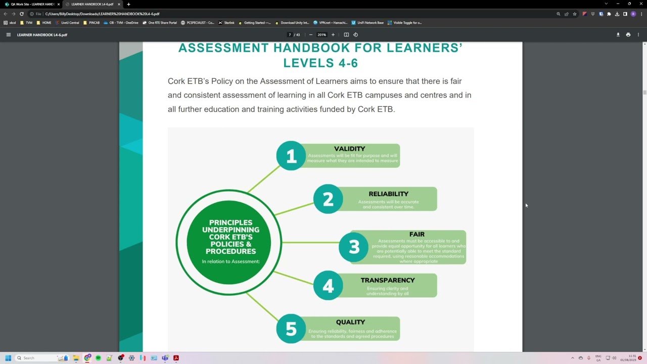 Introduction to Learner Handbook Levels 4 6