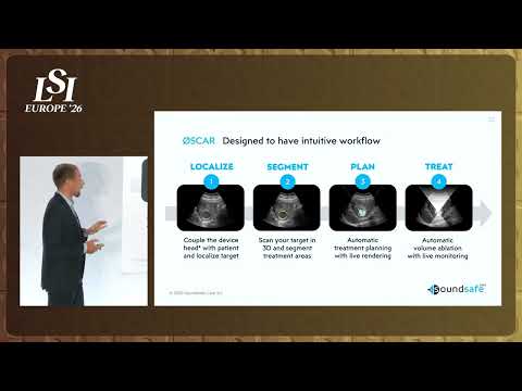 Andrea Mariani, Soundsafe Care - Robotic Focused Ultrasound for Fibroids | LSI Europe '26