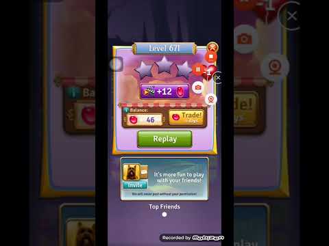 The Wizard of Oz Magic Match Level 671 Fail