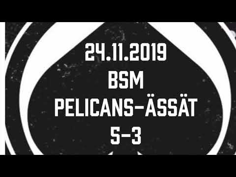 Juniori-Ässät - B1-joukkue - 24.11.2019 BSM Pelicans-Ässät Maalikooste