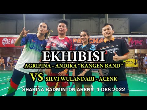 EXHIBISI AGRIFINA/ANDIKA "KANGEN BAND"  VS SILVI WULANDARI/ANDRI