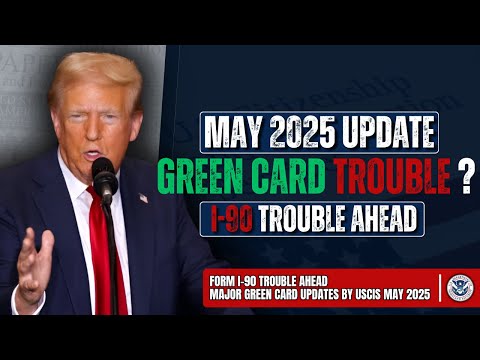 Green Card Renewal 2025 Warning: USCIS I-90 Rule Exposed