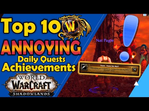 Top 10 Obscure Annoying Daily Quest Achievements