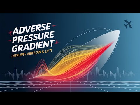 What Is Adverse Pressure Gradient? How It Disrupts Fluid Flow, Airfoil Lift, Stalls & Aerodynamics.