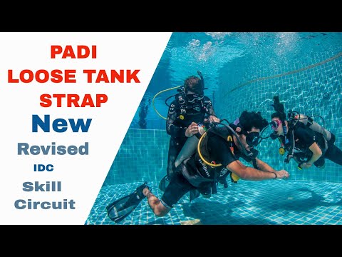 Loose Cylinder Band • PADI IDC Skills Circuit - Divemaster Skills - Tank Strap