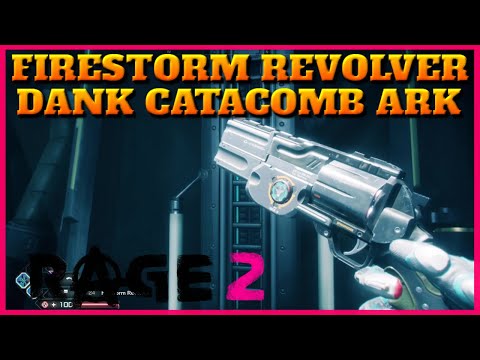 Rage 2 How to Get Firestorm Revolver Location Guide & Dank Catacomb Ark Location