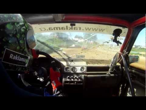 Rallycross Domažlice 9.9.2012 - 1.rozjížďka