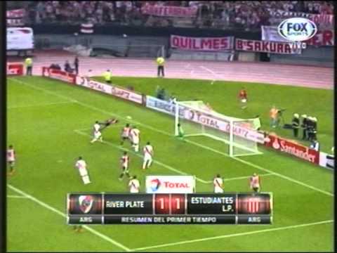 Gol de Vera para Estudiantes 1-1. Copa Sudamericana
