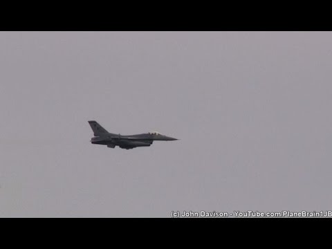 Warren Grove Range (9-24-2014) - F-16 Low & Fast
