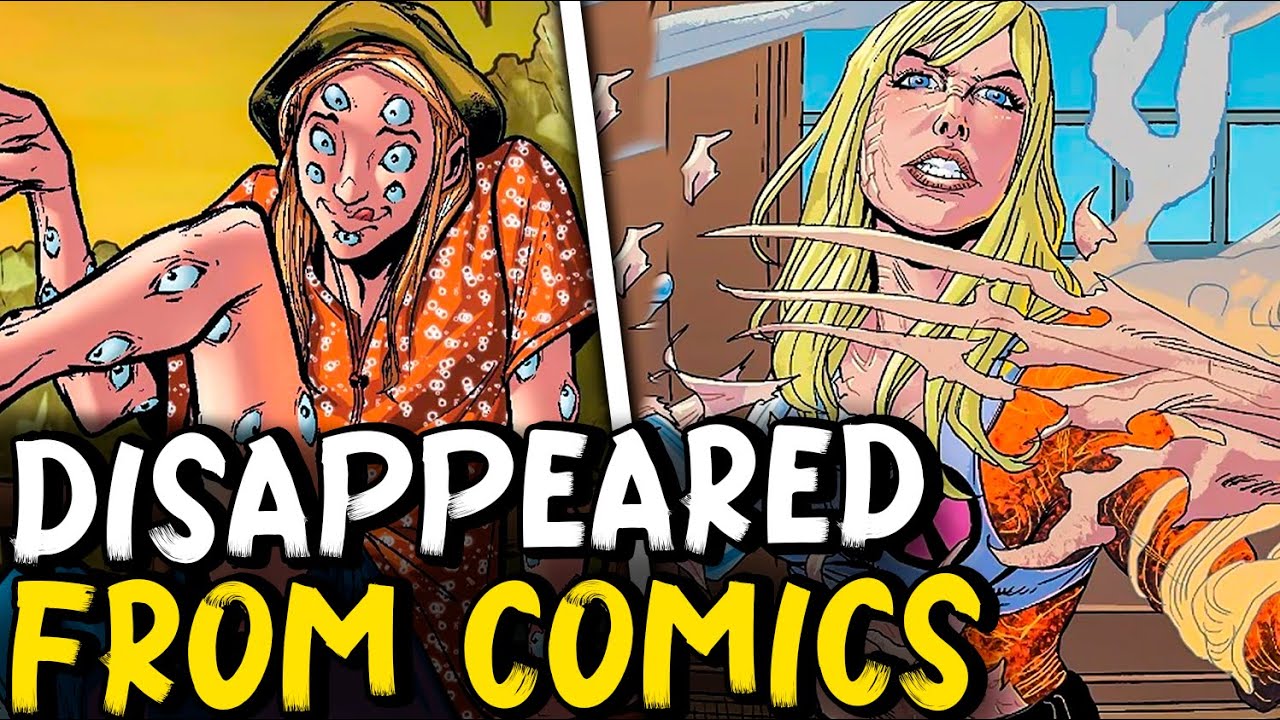 TOP 7 X-MEN MUTANTS WHO DISAPPEARED