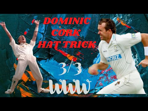 Dominic Cork HAT_TRICK Vs West Indies || LORD 2000
