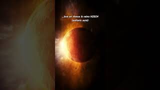 It rains sulfuric acid on Venus