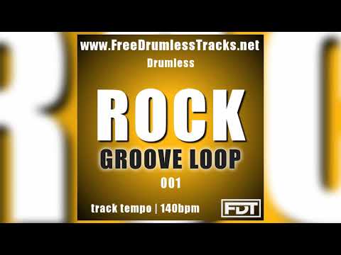Rock Groove Loop 001 - Drumless (www.FreeDrumlessTracks.net)