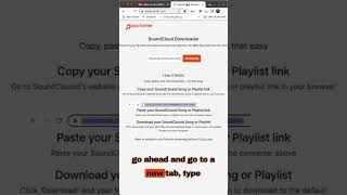 How To Download ANY SoundCloud Song!
