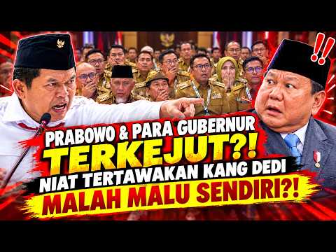 🔥 PRABOWO & PARA GUBERNUR TERKEJUT?! Kang Dedi Jadi Sorotan, Benarkah Rakyat Dukung KDM 2029?