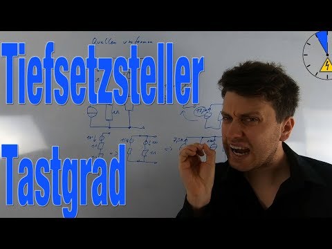 Tiefsetzsteller Duty Cycle Tastgrad Step down Coverter