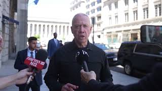 דברי שר הביטחון בוושינגטון לפני ביקור עם ראש ה CIA.  "השומרים את מצוותיו של אלוקי ישראל הם המגינים".