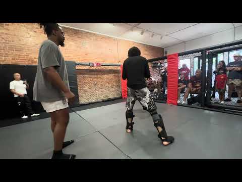 Jacob from Zero Dojo Dallas Smoker Round at SFS MMA 🥊