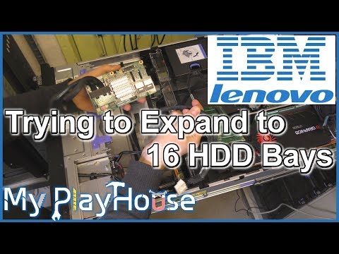 I Fail Miserably!! Installing 16 Bays in Lenovo x3650 M4 - 631