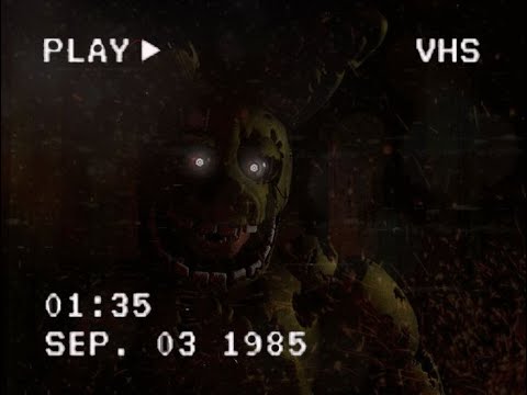 Fnaf 3 Springtrap Camera