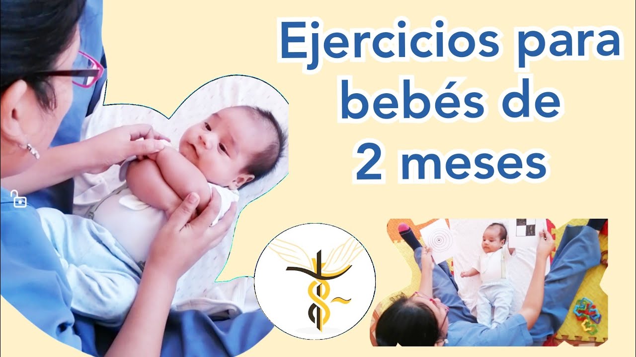 Estimulación para bebés de 2 meses👶