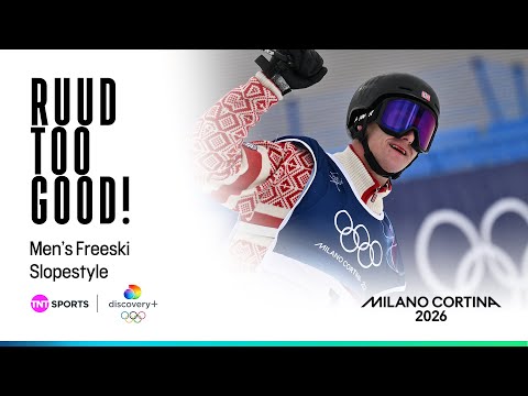 RUUD TAKES THE GOLD 🏅| Men’s Freeski Slopestyle Winning Run | Winter Olympics 2026