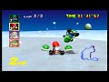 N64 Mario Kart 64 Gameplay Flower Cup Map 100cc Level Part 2 Of 4