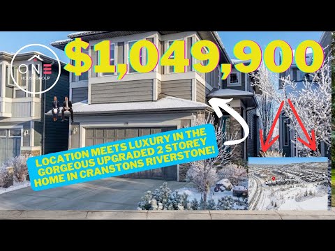 Interior Design Goals 😍 | Riverstone Home Backs Onto Greenspace 🌿 | Cranston Calgary Real Estate