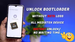Instant Unlock Bootloader Without data loss on Xiaomi MediaTek Devices | No more waiting time