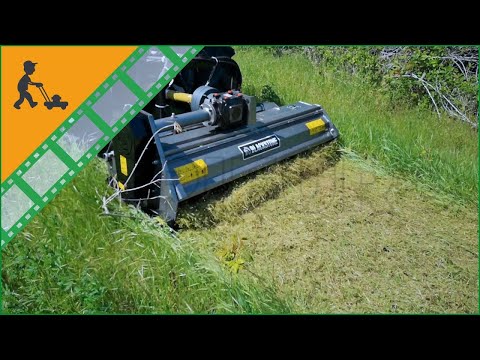 Fonctionnement du Broyeur sur prise de force Blackstone BM 150 Hydro - déport hydraulique