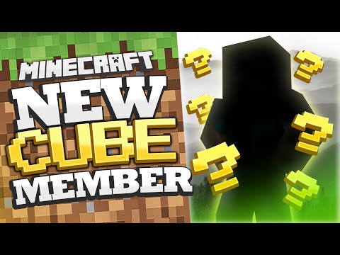 NEW CUBE MEMBER ( Minecraft Funny Videos & Moments - Minigames )