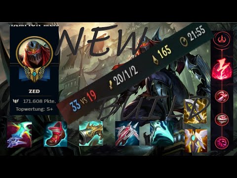 NEW ZED BUILD IS BROKEN S+ RUNES/ITEMS  - CRIT SEASON 11 | League Of Legends