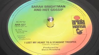 Sarah Brightman &amp; Hot Gossip - I Lost My Heart To A Starship Trooper (1978 7" Single)