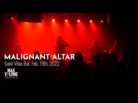 MALIGNANT ALTAR live at Saint Vitus Bar, Feb. 19th, 2022 (FULL SET)