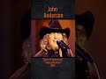 John Anderson performing  on Nashville Now TV Show in 1985 with two songs Down In Tennessee and Toky