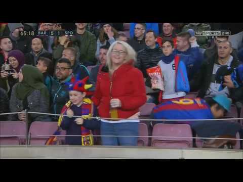 Neymar Jr ●  Golaço de falta vs Sporting Gijon 01 03 2017