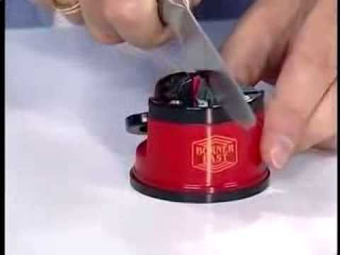 УНИВЕРСАЛЬНАЯ НОЖЕТОЧКА С ВАКУУМНЫМ КРЕПЛЕНИЕМ К СТОЛУ