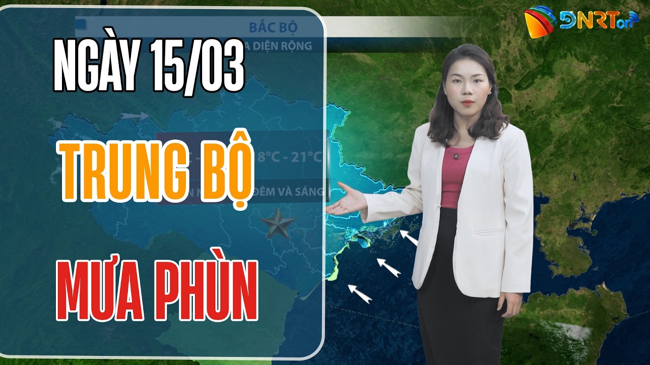 Thời tiết ngày mới 15/03 |  Trung Bộ giảm mưa; Cảnh báo nắng nóng cục bộ tại miền Đông Nam Bộ