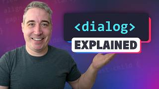 Build modals in minutes with the dialog element