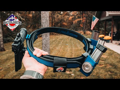 My USPSA Competition Shooting Belt Setup! Limited Optics