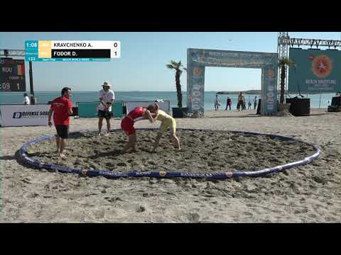 1/2 Women's BW - 60 kg: A. KRAVCHENKO (UKR) v. D. FODOR (ROU)