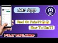 Jar App :| Real Or  Fake App ??|How to use ??|Fully Explained|#jarapp #jar #gold