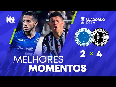 Highlights (Full) - Cruzeiro-AL vs ASA 4 x 2 | Alagoas Championship 2026